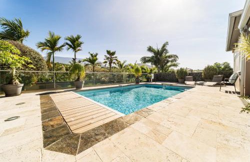 Saint-Joseph Villa | Villa avec piscine vue mer et montagne, en pleine nature