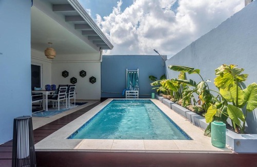 Rancho Casa | Villa Azul Tide - Oranjestad bohemian beach vibes