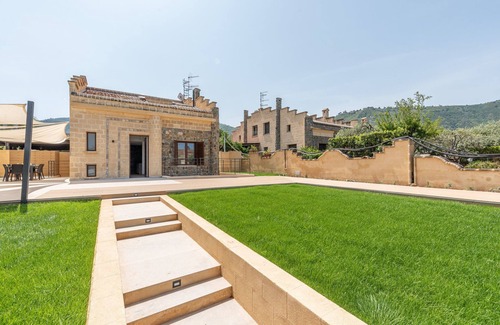 Mazzaforno Villa | Villa Bay Emirs | Modern Sicilian Haven | Lush Garden Oasis | Cefalù Seaside Elegance
