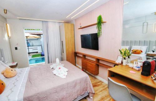 Barreira do Boqueirao Casa | Villa Beija-Flor 1 - Suíte alexa com piscina privativa