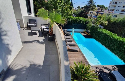 Le Cannet Casa | VILLA BEL AIR CANNES - NEW - Pool - No Party allowed - No bachelor-ette stay