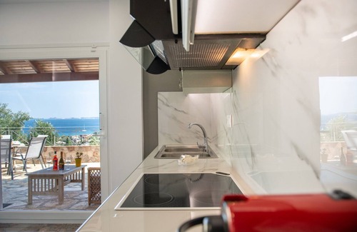 Ipsos Villa | VILLA BELVEDERE Superb Ipsos bay Views,private pool, 400 mt of the beach!!