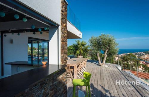 Banyuls-sur-Mer Casa | Villa Blanca 5 Sea View and Mountain