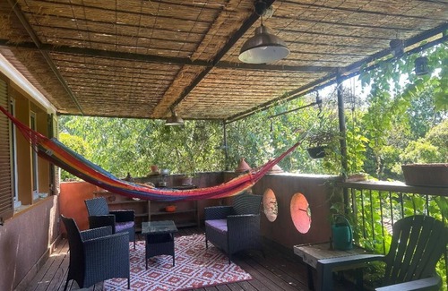 Caremeau Casa | Villa Bohème Pierre Blanche: Oasis of Peace and Escape by the pool.