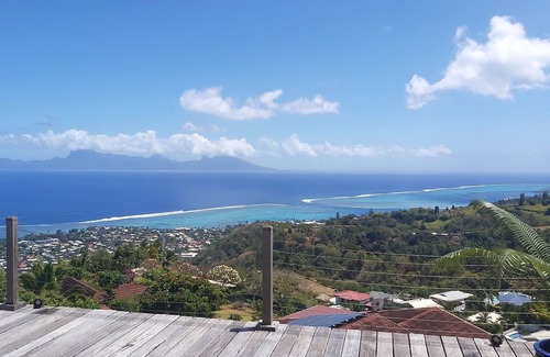 Punaauia Casa | Villa Bounty 4 bedrooms sea view