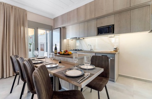 Spanokhorion Villa | Villa 'Brandnew Exclusive Lefkada Gr' con vistas al mar, Wi-Fi y aire acondicionado