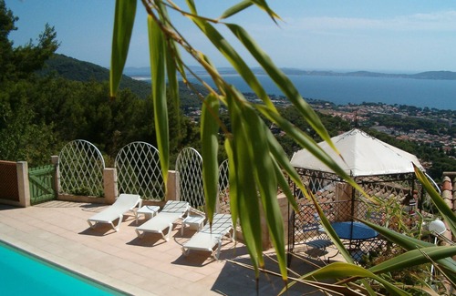 Carqueiranne Villa | VILLA *** 4p VISTA MAR 180 ° CARQUEIRANNE la isla Porquerolles PISC. PRIVADO