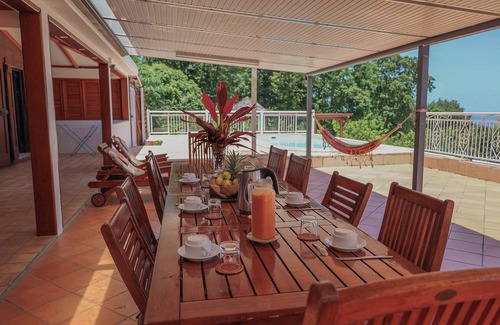 Bouillante Villa | Villa CAFÉIÈRE : Swimming pool, 9 guests, sea view, Bouillante
