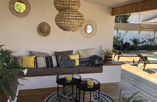 Gradignan Casa | VILLA CAMAGAWith heated swimming pool between Bordeaux and the Bassin d'Arcachon