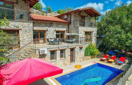 Fethiye Apartamento | Villa Candy Stone, Private Pool Villa for 8 People