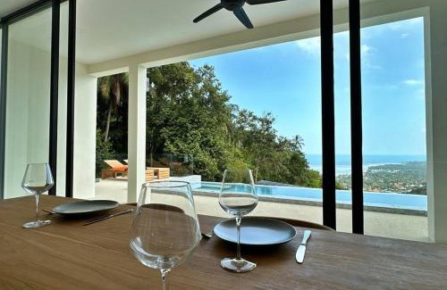 Maret Villa | Villa Capri piscine jacuzzi vue mer