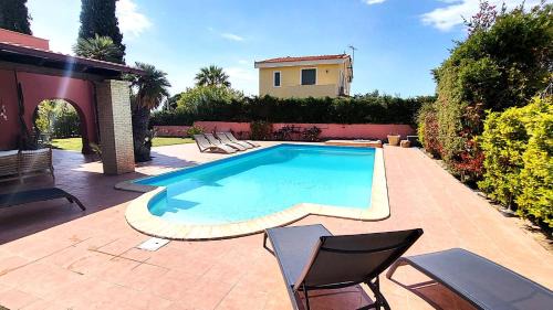 Palaia Fokaia Casa | Villa Casa Del Sol with private pool