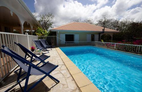 Le Vauclin Villa | Villa Cattleya 4 chambres, villa avec piscine privée et grande terrasse couverte