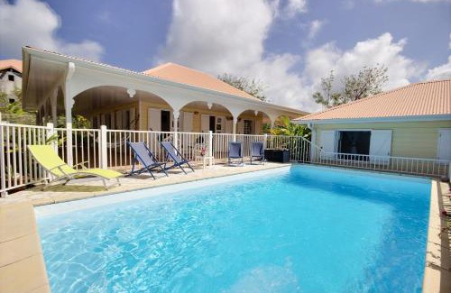 Le Vauclin Villa | Villa Cattleya 4 chambres, villa avec piscine privée et grande terrasse couverte
