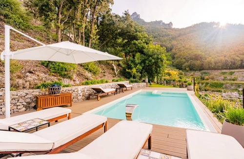 Maiori Villa | Villa Charlene exclusive property with pool heated and jacuzzi