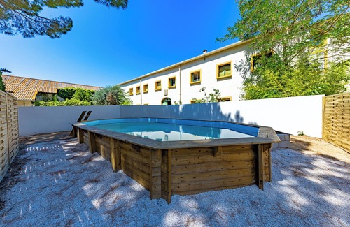 Vendres Casa | Villa Chez Jean - Jacuzzi, Swiming Pool and Garden