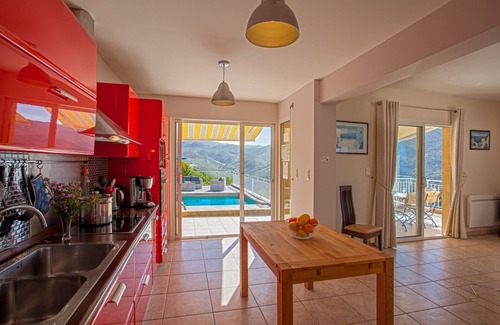 Saint-Florent Villa | Villa Clea pool and view on the Gulf of Saint-Florent