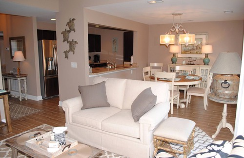 Litchfield by the Sea Casa | Heron Marsh Villa 63: 2 BR / 2 BA condominio en Pawleys Island, para 6 personas