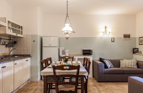 Fara in Sabina Apartamento | Apartamento en Villa con terraza y piscina