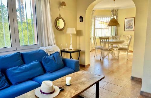 Molinell Casa | Villa con jardín en Oliva Nova Golf a 100m de la playa