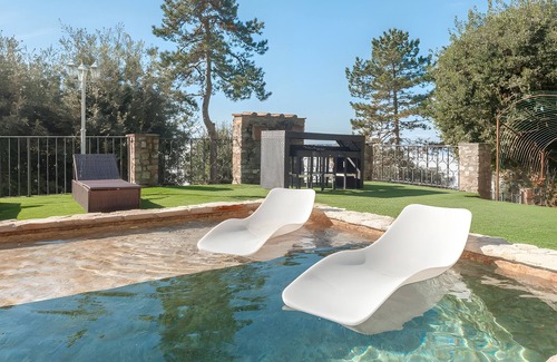 San Mariano Villa | Villa 'Con Piscina' con vistas al lago, jardín privado y Wi-Fi