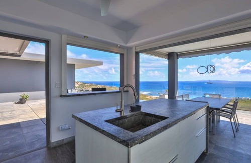 Upper Prince's Quarter Villa | Villa Crystal - Modern, Open Floorplan, Breathtaking Ocean views!!
