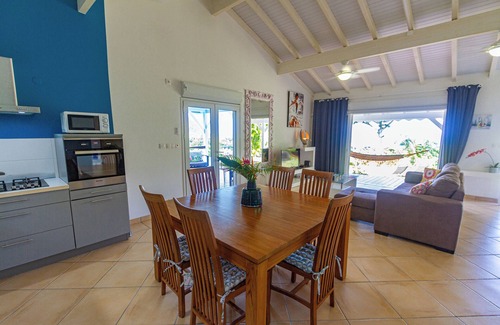Deshaies Villa | Villa Cyann, en Deshaies, vista al mar, cerca de la playa Grande-Anse con jacuzzi