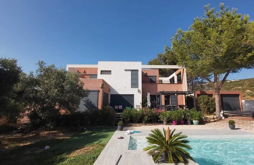 Martigues Casa | Villa D'architecte Avec Piscine et Jacuzzi, à 2 mn de la Plage