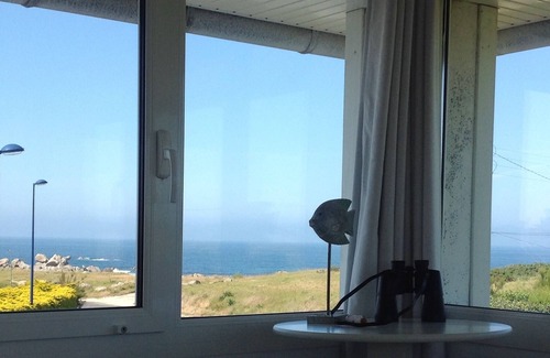 Cleder Villa | VILLA DE LUJO CON PISCINA 30 ° -SPA VISTA AL MAR-FLIPPER-BILLARD-BICI