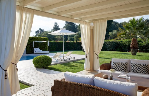 Dassia Villa | Villa Daphne junto al mar en Dassia con piscina privada climatizada al aire libre Jacuzzi