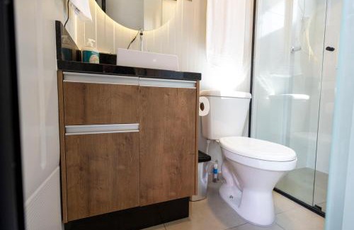 Ahu Apartamento | Villa Dei Colori Studio 2 com Wi-Fi prático e moderno tudo novo