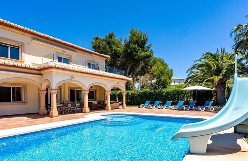 Mar Azul Villa | "Villa Delfino" con vistas al mar, piscina privada, jardín, terraza, aire acondicionado y Wi-Fi