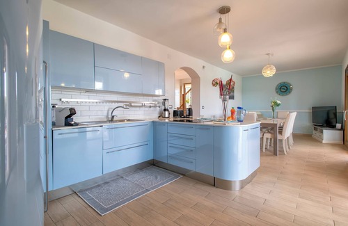 Sorso Villa | 'Villa Della Felicita'' con piscina privada, Wi-Fi y aire acondicionado