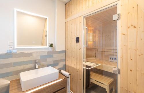 Timmendorfer Strand Apartamento | Villa Dornkamp 5 - Luxuriöse Ferienwohnung für 2 Personen inklusive Sauna und Balkon