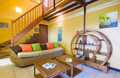 Le Carbet Villa | Villa Du Petit Paradis en la ciudad de Carbet, vista al mar Caribe