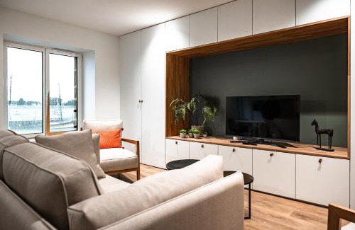 La Trinite-sur-Mer Apartamento | Villa du Port 2 - Appt vue port