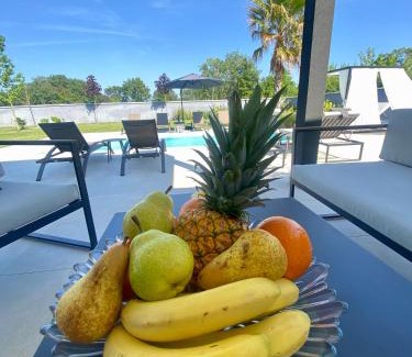 Liznjan Villa | Villa Eni Medulin Sisan heated pool