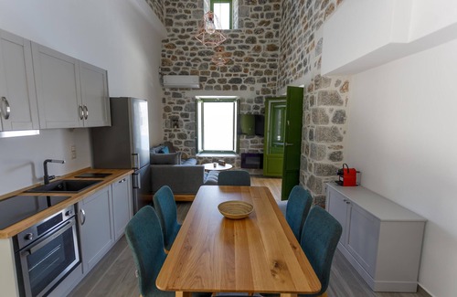 Limeni Casa | Villa ERMIS with shared pool in exposed position over the sea, Peloponnese