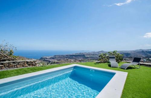 Santa Maria de Guía de Gran Canaria Casa | Villa Alegría Gran Canaria Piscina Climatizada