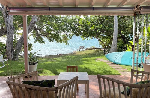 Grande-Terre Casa | Villa et sa Plage Privée au Bord du Lagon de Saint-françois