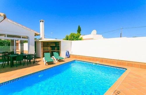 Cala en Porter Villa | Villa Evelyn: Large Private Pool, Walk to Beach, A/C, WiFi, Car Not Required
