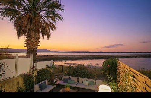 Frontignan Casa | Villa Familiale avec Vue Lagune Nature Plage à Pied Clim Parking Prive