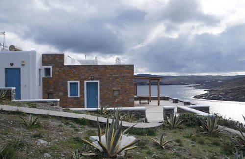 Loutra Villa | Villa FANI.Spectacular sea view and walking-distance approach to 3 top beaches!!