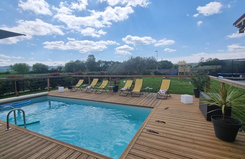 Berrias-et-Casteljau Casa | Villa Fidji au Coeur de l Ardeche du sud Prés des Gorges du Chasezac
