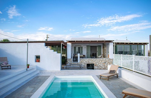 Nea Cryssi Akti Villa | Villa para 6 personas con piscina privada! En Agia Irini, ¡a poca distancia de la playa!
