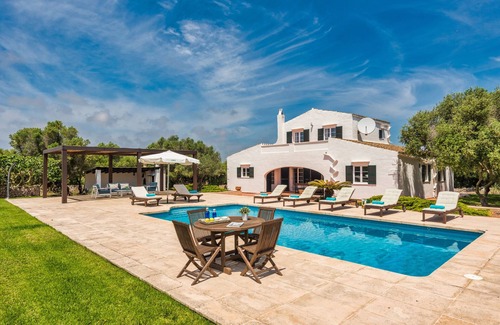Sant Lluis Villa | Villa para 7 personas con piscina
