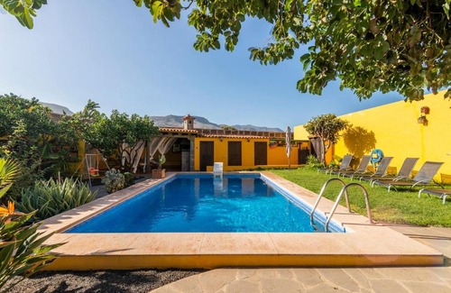 Gáldar Villa | Villa Galdar Cuchufleta piscina BBQ Parking Privado