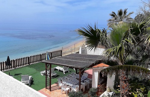 Sciacca Villa | Villa Jardín en el mar - Solarium superior - Jardín increíble