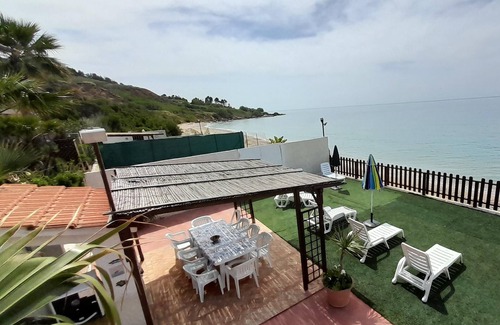 Sciacca Villa | Villa Jardín en el mar - Solarium superior - Jardín increíble