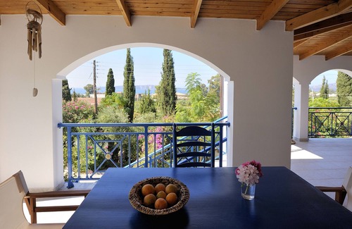 Gialova Villa | Villa Hetty con vista al mar en la Bahía de Navarino